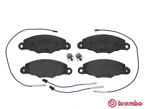 A.B.S. P 61 061 BREMBO Bremsbelagsatz, Scheibenbremse